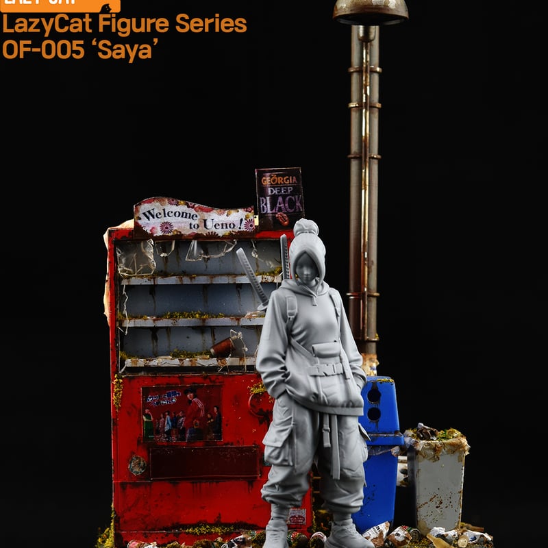 LAZART社　ホピ族　ヴィンテージフィギュア２体 SHIPPING AT JUL] Lazy cat FIGURE SERIES 1 | t