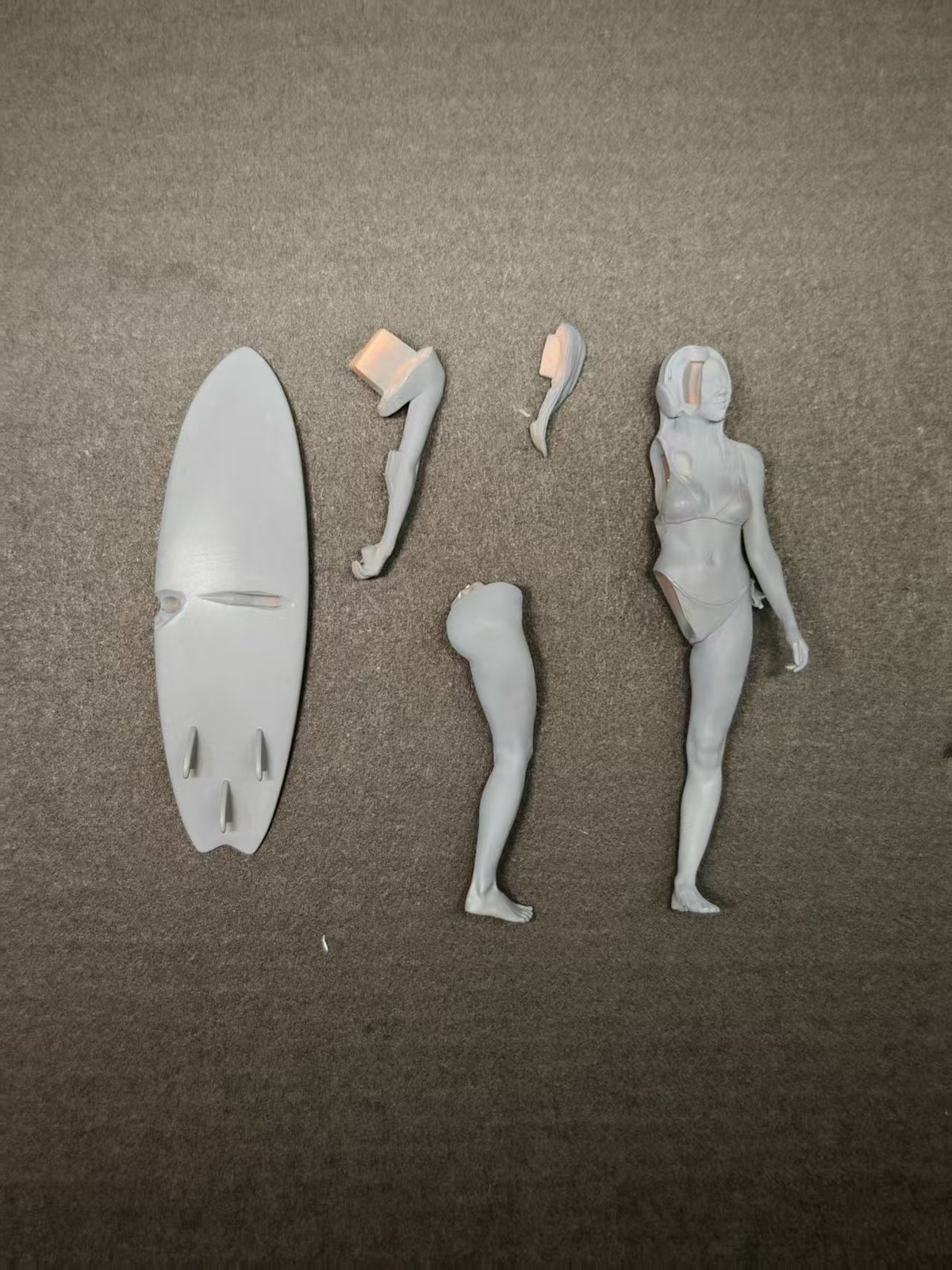 FORNEY サーフィン アクリル原画① FORNEY サーフィン アクリル原画①