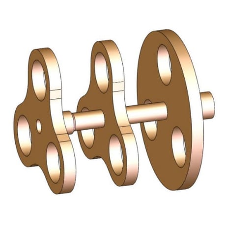 ガトリングバレル.M (3砲身) ディテールアップパーツ GATLING BARREL.M (3-BARREL)