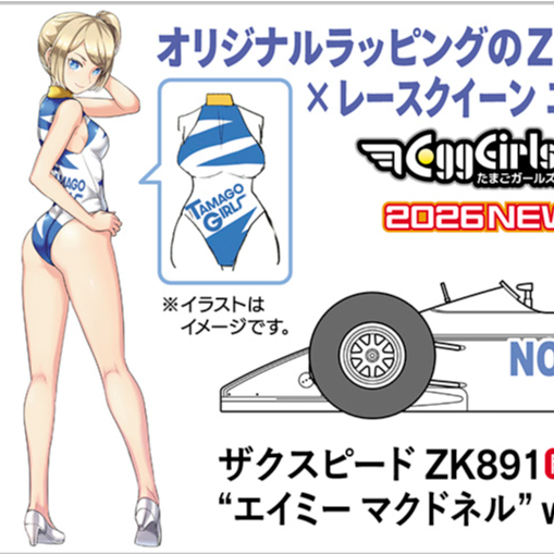 SHIPPING AT APR] 1:24 ザクスピード ZK891 “エイミー マクドネル