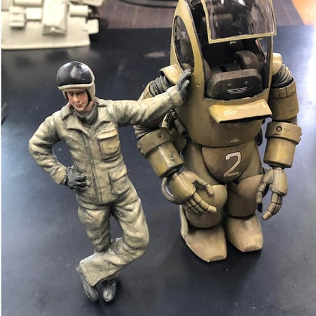1:20 P.K.A パイロットフィギュア P.K.A PILOT FIGURE