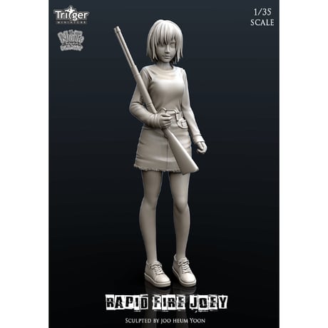1:35 ラピッドファイアジョーイ 弾奏する少女 RAPID FIRE JOEY