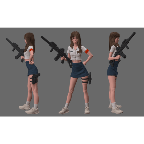 1:20 ライフルガール RIFLE GIRL