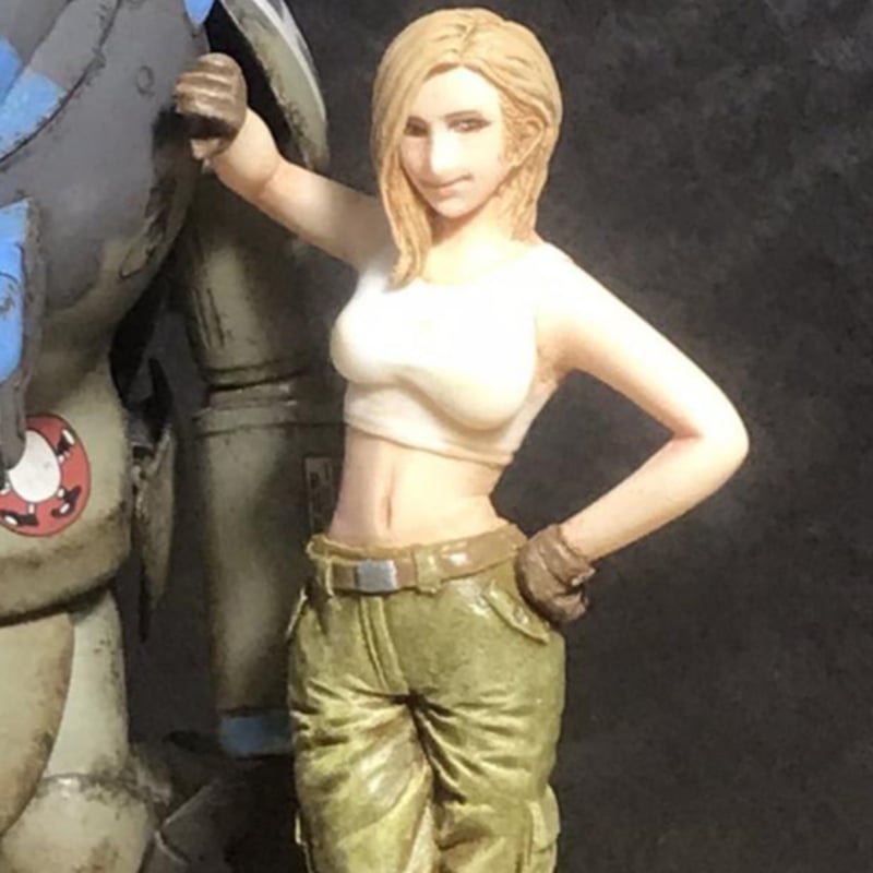 1:20 傭兵軍女性パイロット【陸上仕様】MERCENARY ARMY FEMALE PIRO