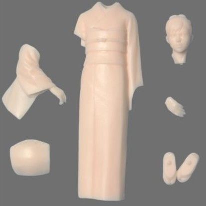 1:24 着物娘 Kimono-Musume | tonerico：tokyo hobby m