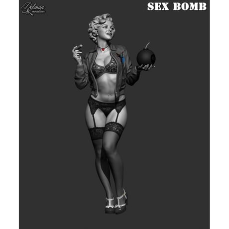 100mm BOMB GIRL