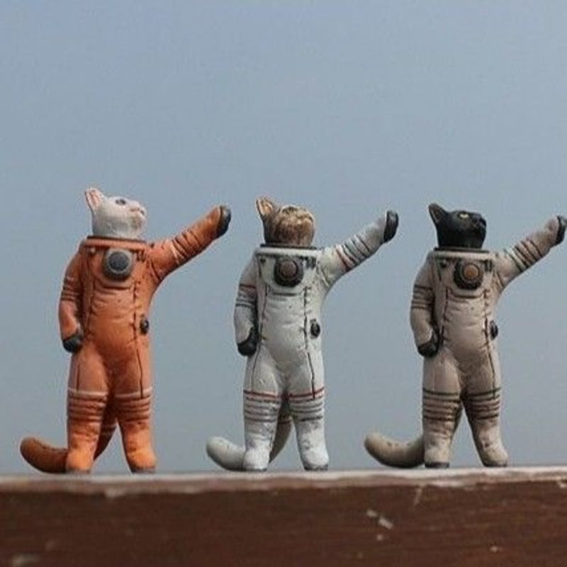 宇宙服ネコ 「たんぽぽ」TAMPOPO | tonerico：tokyo hobby market