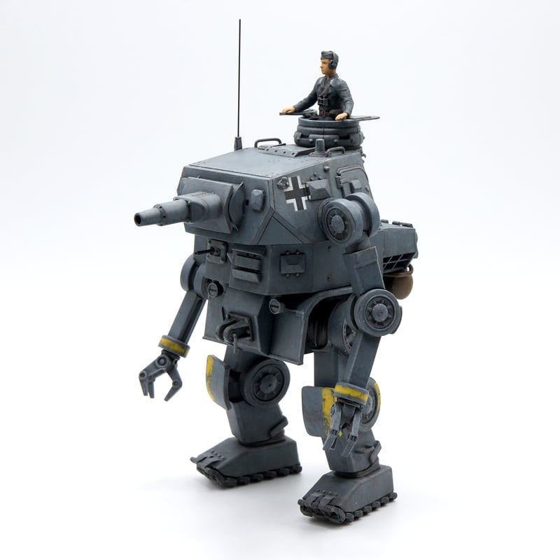 1:48 センシャロボ IV号D型 [リニューアルver.] SENSHAROBO Pz.Kp