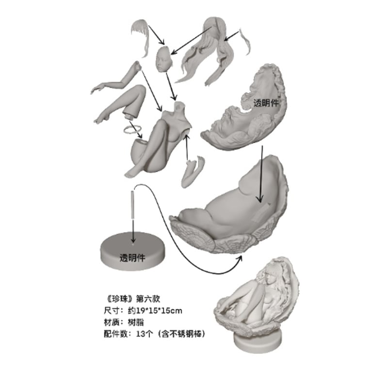 SHIPPING AT JUL] 真珠 No.6 PEARL GIRL No.6 | ton