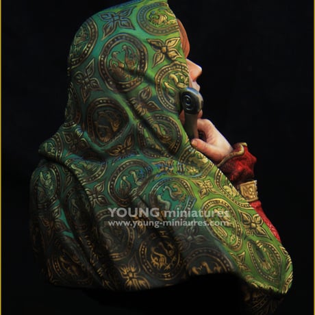 1:10 中世の女性 胸像 MEDIEVAL WOMAN BUST