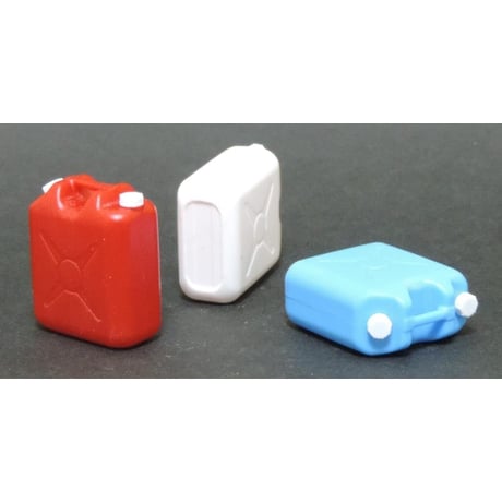 1:12 ポリタンク [３本セット]  PLASTIC CONTAINER [3pcs SET]