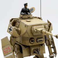 1:48 センシャロボ IV号H型 [リニューアルver.]  SENSHAROBO Pz.Kpfr. IV Ausf. H [RENEWAL ver.]