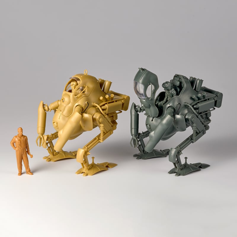 ARTPLA 1:35 カングール(2機セット)＆整備兵 P.K.A KANGAROO (2B
