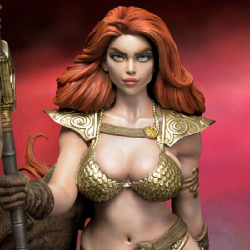 1:8 レッドソニア RED SONJA PLASTIC MODEL KIT | toneri 1:8 レッドソニア RED SONJA PLASTIC MODEL KIT | toneri