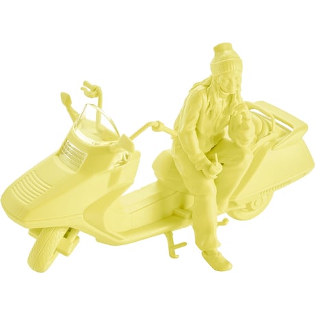 [SHIPPING AT DEC] PLAMAX MF-102 Rider's portrait Honda Fusion ターコイズ/カスタード/オーキッド