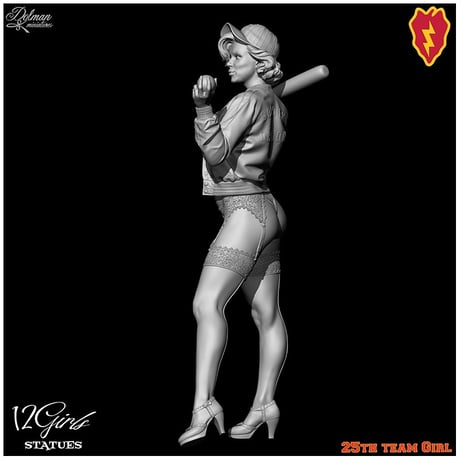 1:12 25TH TEAM GIRL