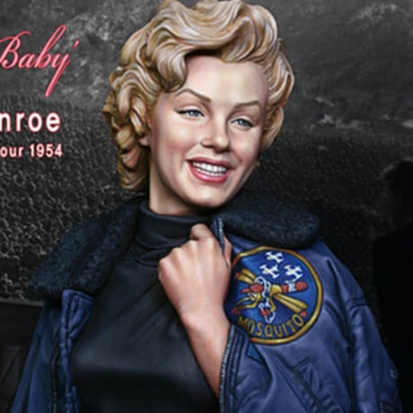 1:10 マリリン・モンロー 韓国オーサン基地慰問1954 胸像  MARILYN MONROE 1954 BUST