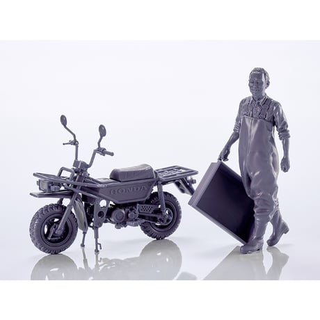 [SHIPPING AT DEC] PLAMAX MF-104 Rider's portrait Honda MOTRA イエロー/グリーン/ウィステリア