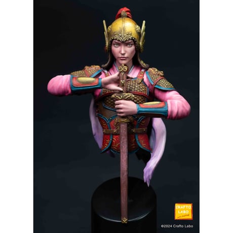 1:10 女武将胸像 FEMALE WARRIOR BUST