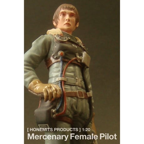 1:20 傭兵軍女性パイロット01 MERCENARY FEMALE PILOT 1