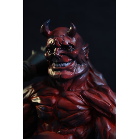 鬼に金棒 胸像 ONI CLUB BUST