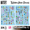 ウォータースライドデカール 1:160 Nグラフィティ（落書き）デカールセット N GRAFFITIS DECAL SET