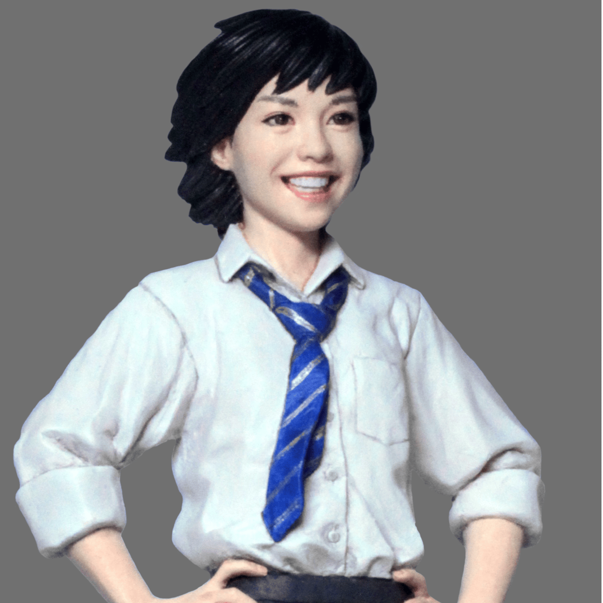 5月、初夏の松江城、F12号のアクリル画、佐原聖春 5月、初夏の松江城、F12号のアクリル画、佐原聖春