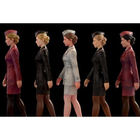 1:20 シュトラール軍 女性士官 STRAHL FEMALE OFFICER