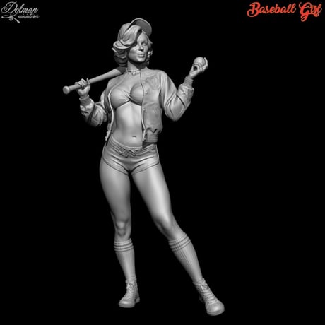 90mm BASEBALL GIRL