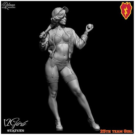 1:12 25TH TEAM GIRL