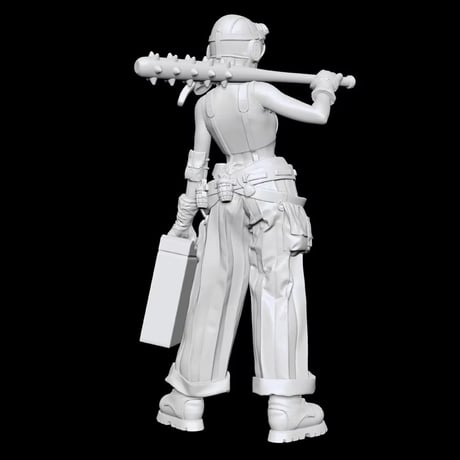 メイスガール GIRL WITH MACE
