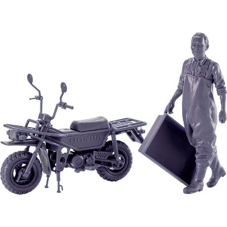 [SHIPPING AT DEC] PLAMAX MF-104 Rider's portrait Honda MOTRA イエロー/グリーン/ウィステリア