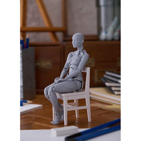 [SHIPPING AT SEP] 西村式デッサン人形 オリーブさん GRAY / FLESH Nishimura Style Drawing Doll Olive