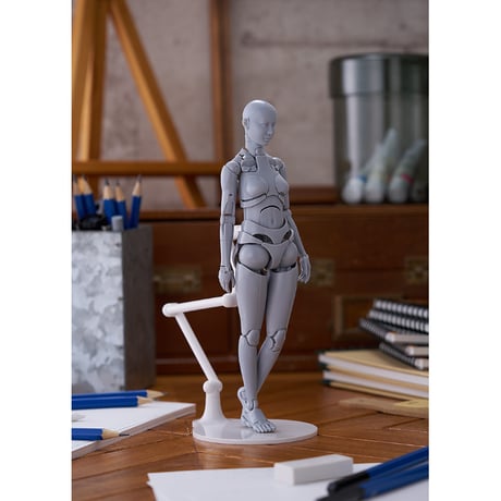 [SHIPPING AT SEP] 西村式デッサン人形 オリーブさん GRAY / FLESH Nishimura Style Drawing Doll Olive