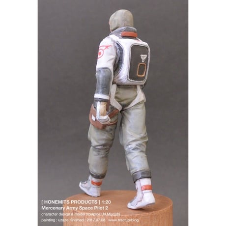 1:20 傭兵軍宇宙パイロット２ MERCENARY ARMY SPACE PILOT 2
