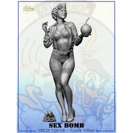 100mm BOMB GIRL