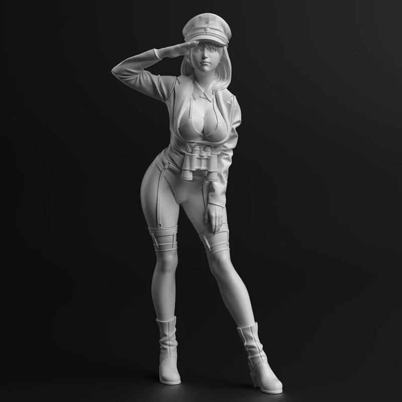 オーシャンコスモス　フィギュア　軍曹　塗装済み完成品　M0120 1/12 軍曹 FEMALE OFFICER | tonerico：tokyo hobby market