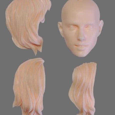 1:6  W-08 HEAD MODEL