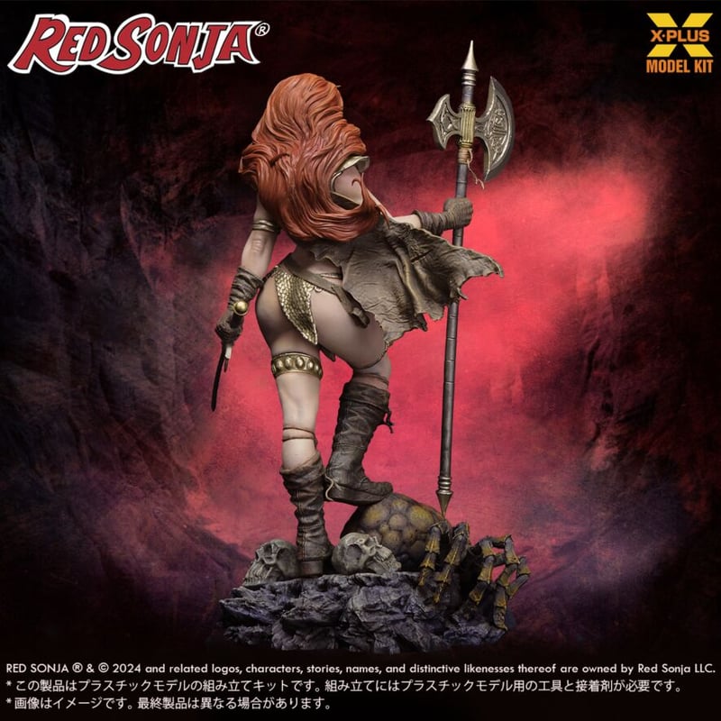 1:8 レッドソニア RED SONJA PLASTIC MODEL KIT | toneri