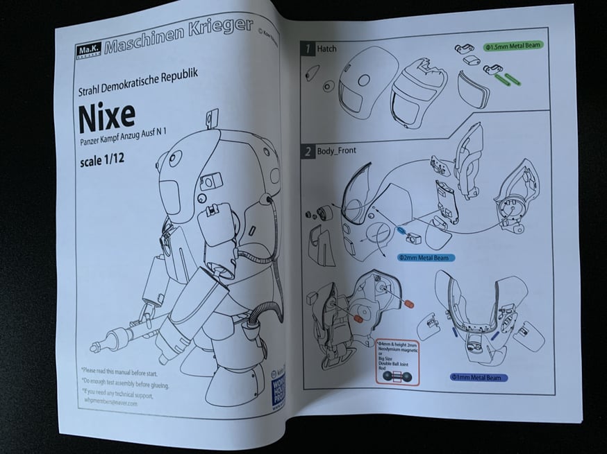 キット紹介① WHP 1/12 NIXE | tonerico：tokyo hobby market