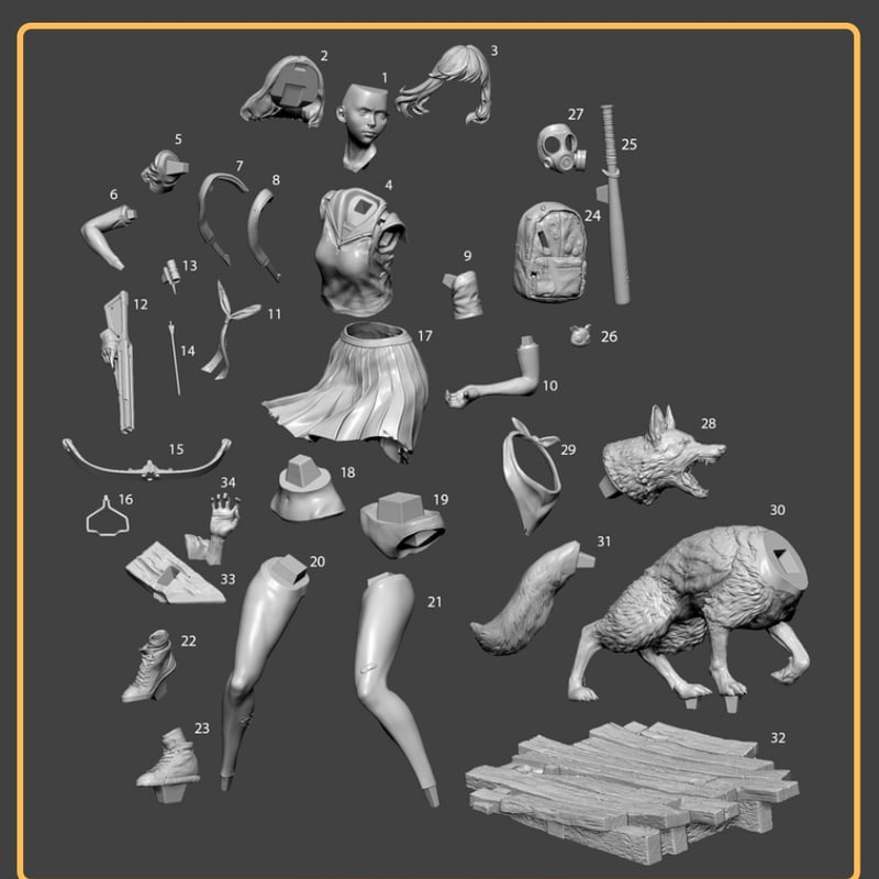 WF2025 Overcomer ガレージキット @danielsimon3d WF2025 Overcomer ガレージキット @danielsimon3d WF2025 Overcomer