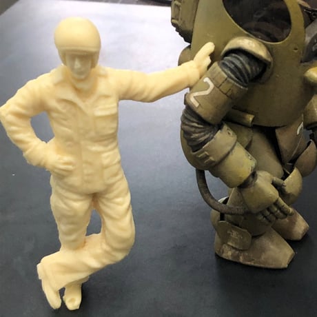 1:20 P.K.A パイロットフィギュア P.K.A PILOT FIGURE