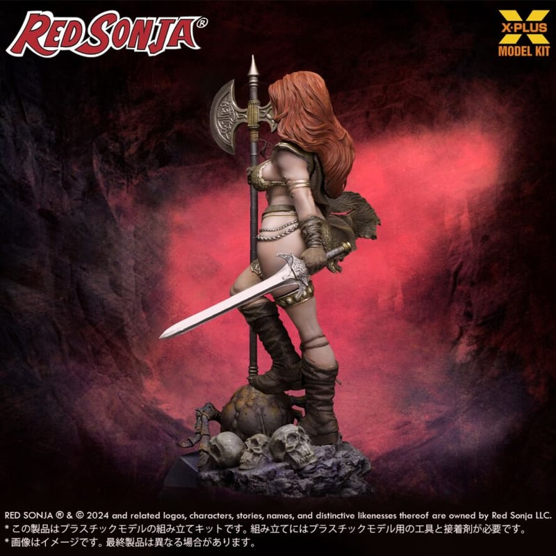 1:8 レッドソニア RED SONJA PLASTIC MODEL KIT | toneri