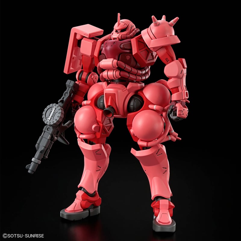 「やはり動くか」ガンプラ　完成品　1/144　HG 　シャア専用ザク(GQ) HG 1:144 シャア専用ザク(GQ) | tonerico：tokyo hobby market