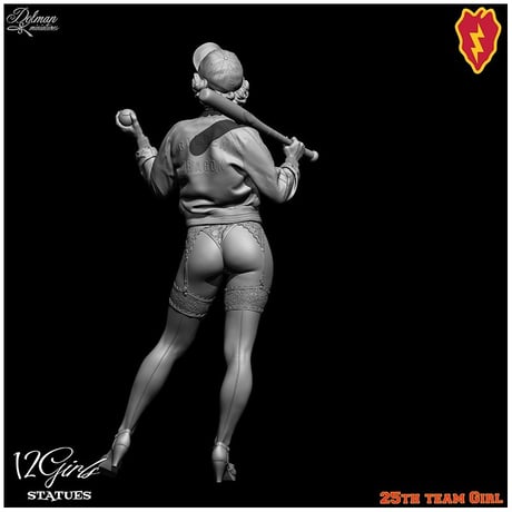 1:12 25TH TEAM GIRL