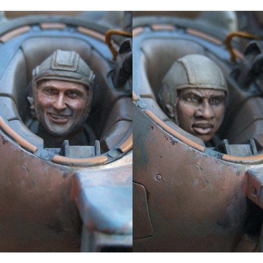 1:20 傭兵軍 男性ヘッドパーツ MERCENARY TROOPS MALE HEAD PA