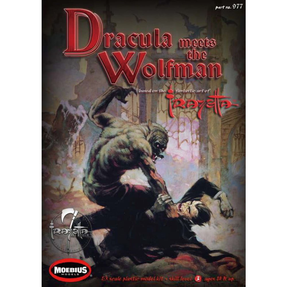 SHIPPING AT DEC] 1:8 フランク・フラゼッタ ドラキュラ vs 狼男 DR