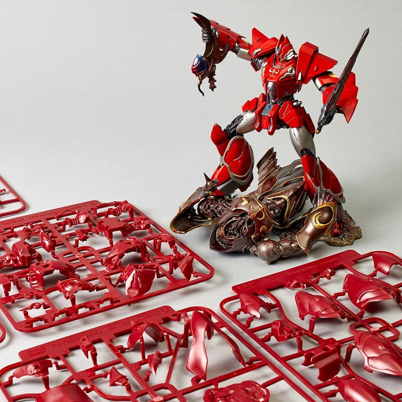 ARTPLA 機甲界ガリアン 鉄の紋章 鉄巨人vs邪神兵 未組立 海洋堂 谷明 海洋堂「ARTPLA SCULPTURE WORKS 鉄巨神vs邪神兵」、予約開始