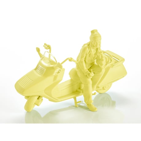 [SHIPPING AT DEC] PLAMAX MF-102 Rider's portrait Honda Fusion ターコイズ/カスタード/オーキッド