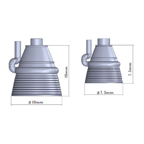 バーニア リアルタイプ Mod.2  VERNIER THRUSTER Real Type Detail-up parts Mod.2